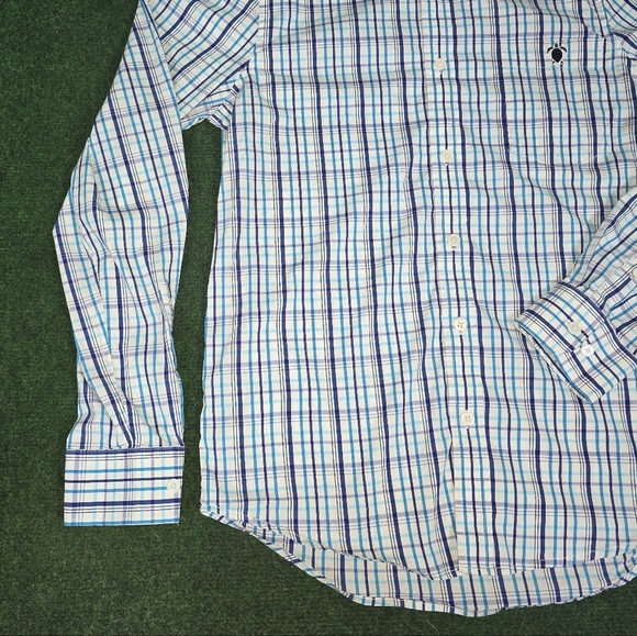 Simply Southern | Live Like a Local Cotton Blend Button Down Plaid Shirt - Picture 13 of 16